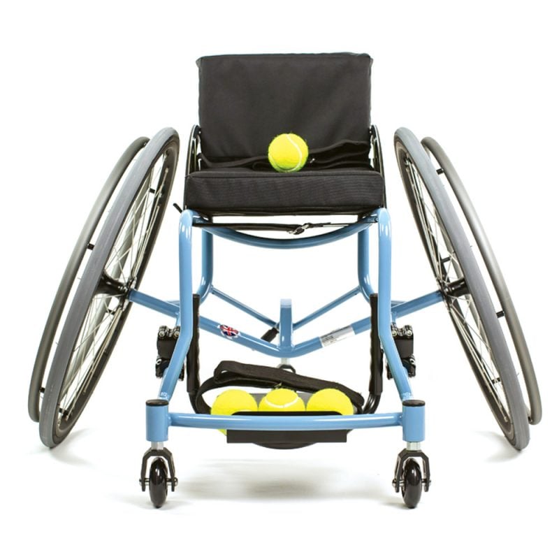 Cadeira de rodas esportiva para tênis