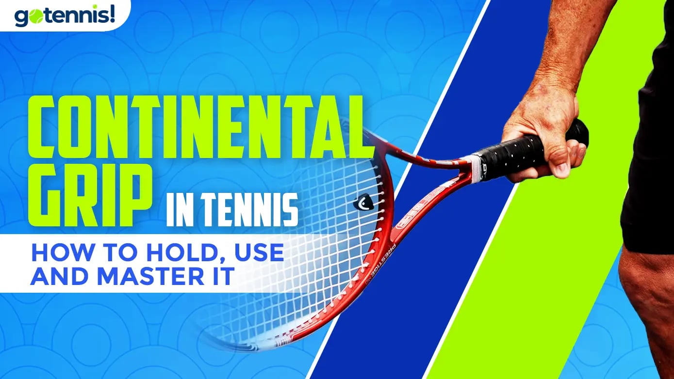 Pegada continental no tênis