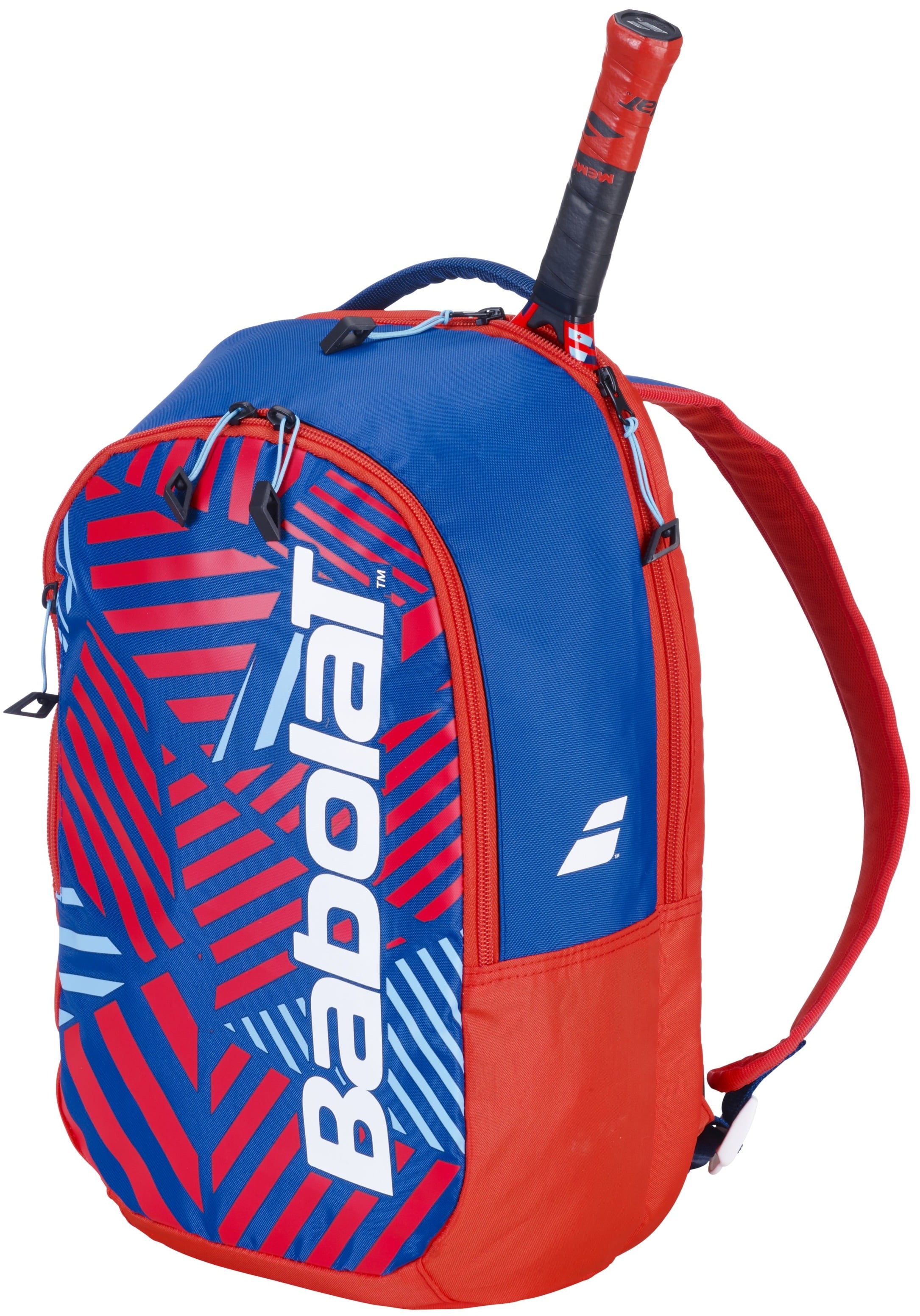 Babolat Kids Tennis Backpack White Blue Red