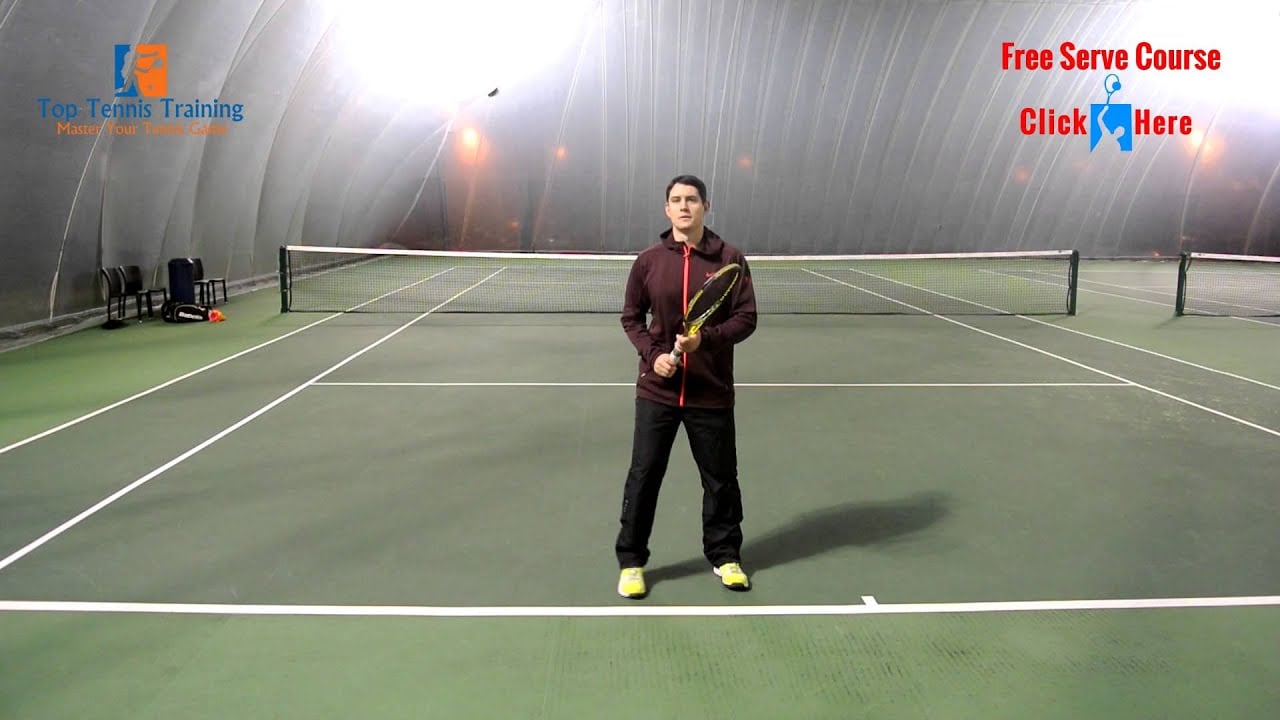 Tennis split step footwork drill for beginners
