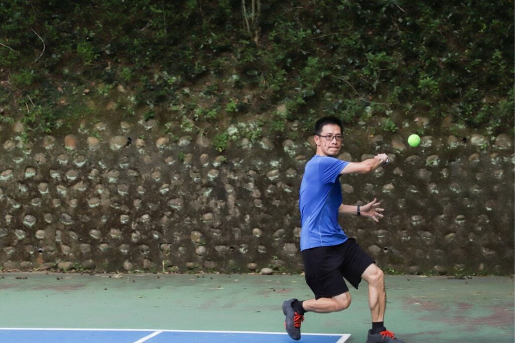 Drill de backhand para iniciantes no tênis