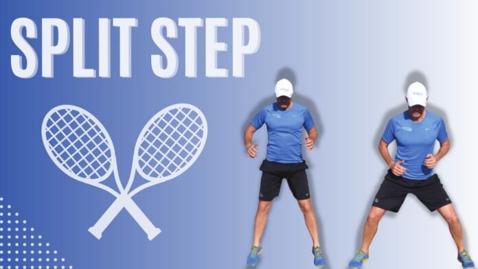 Tennis split-step exercise