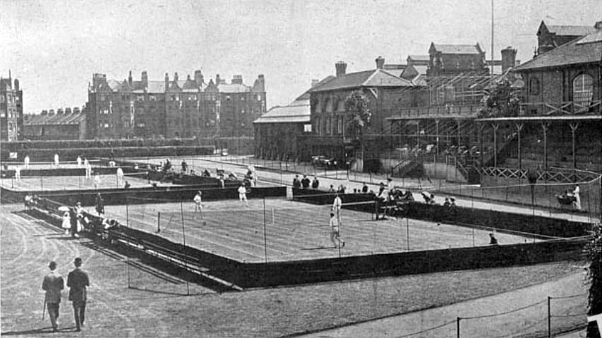 Historic view of Queen's Club London
