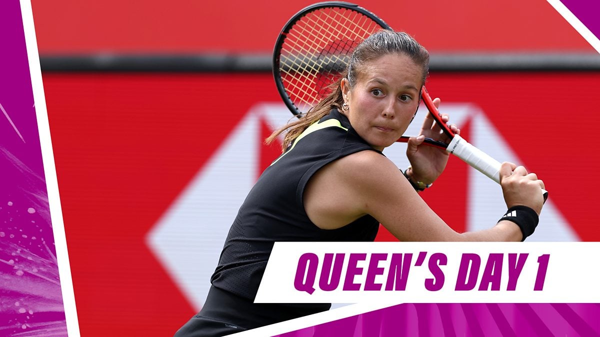 BBC iPlayer coverage of Queen's Tennis