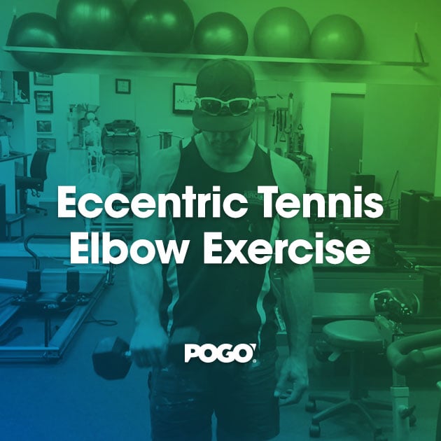 Exercício excêntrico para prevenção de cotovelo de tenista