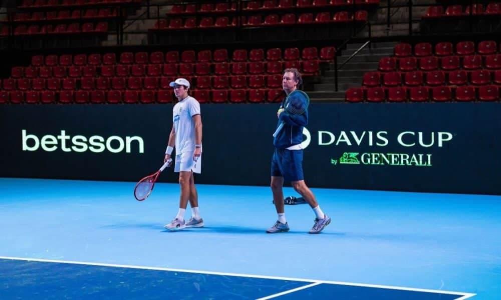 Imagem de destaque do post: Copa Davis: Brasil x Suíça no Rio, com volta de Fonseca